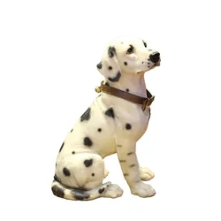 Wholesale Creative Cute Resin Dog Crafts Gift Simulation Animal Dog Ornaments Home Garden Decorations Dog Figurines
