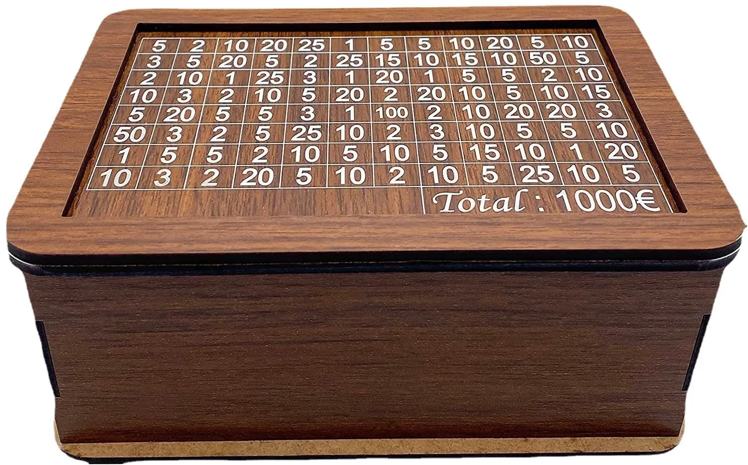 Wholesale wooden money box coin saving storage box wooden kids piggy bank for home decoration