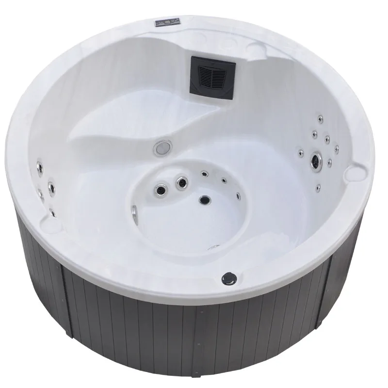 Outdoor Europe market low energy simple foot spa bath massager whirlpool outdoor spa bath hot tub