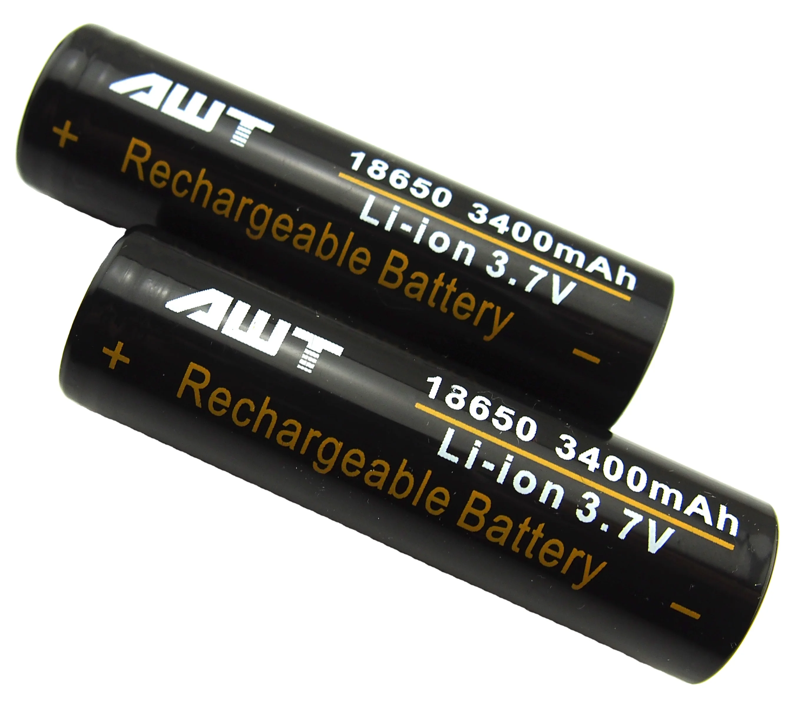 Buy Batteries Lithium Rechargeable AWT 18650 battery 3400mah 4A battery for tool power  scooter