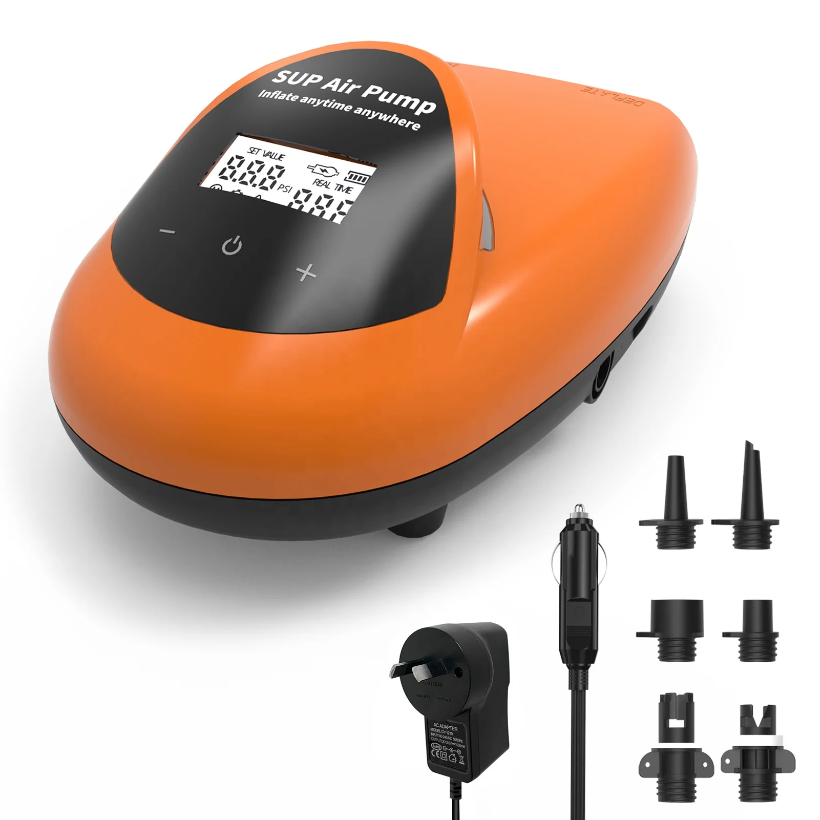 New design SUP OEM  paddle boards accessories electric rechargeable air pump car power portable electric sup air pump