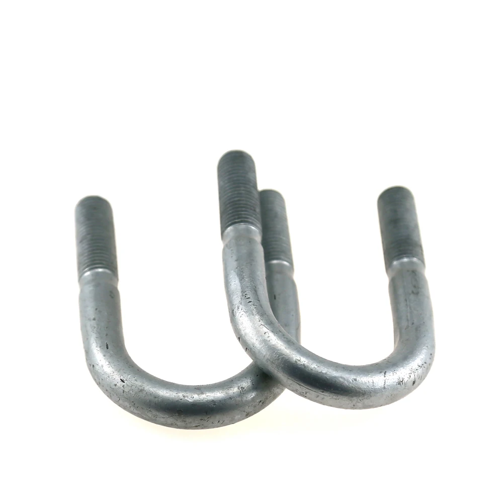 Exhaust u bolts pipe clamp in saudi Arabia All Kinds of Standard Size U-Bolt for Trailer Suspension parts