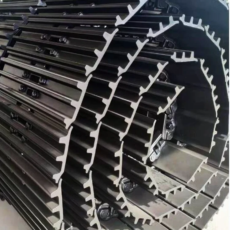 Excavator spare parts 8171gf 8190mk track link with shoes track chain link assy group