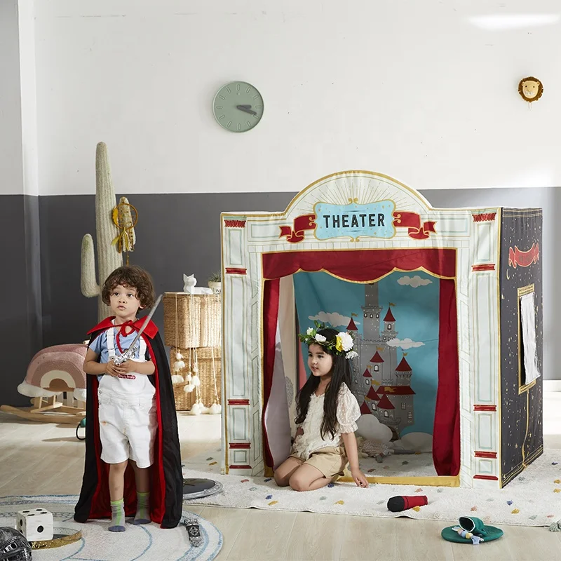 Asweets Happy Theater Playhouse 2021 New Design Toy Tents Kids Play Tents Play House