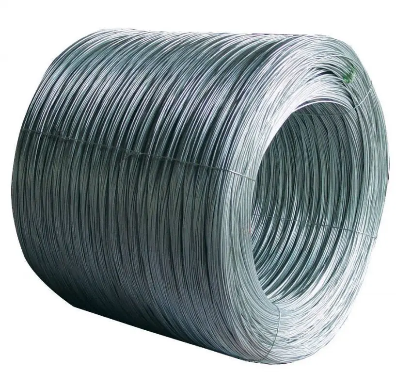 Q195/ Sae1008 Low Carbon Steel Wire Rod 5.5mm For Nail Making