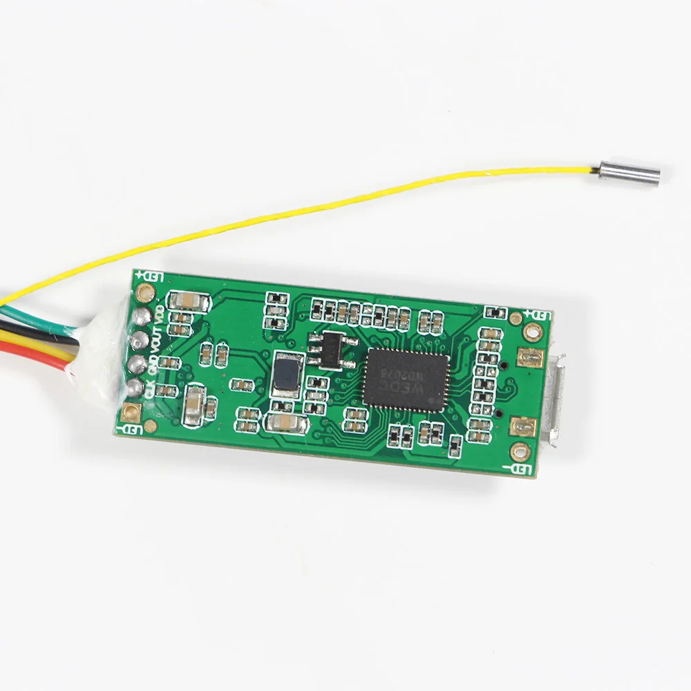 USB-эндоскопическая камера 3,0 мм с 2 светодиодными лампами, самый маленький широкоугольный модуль камеры-эндоскопа 120 FOV 30fps