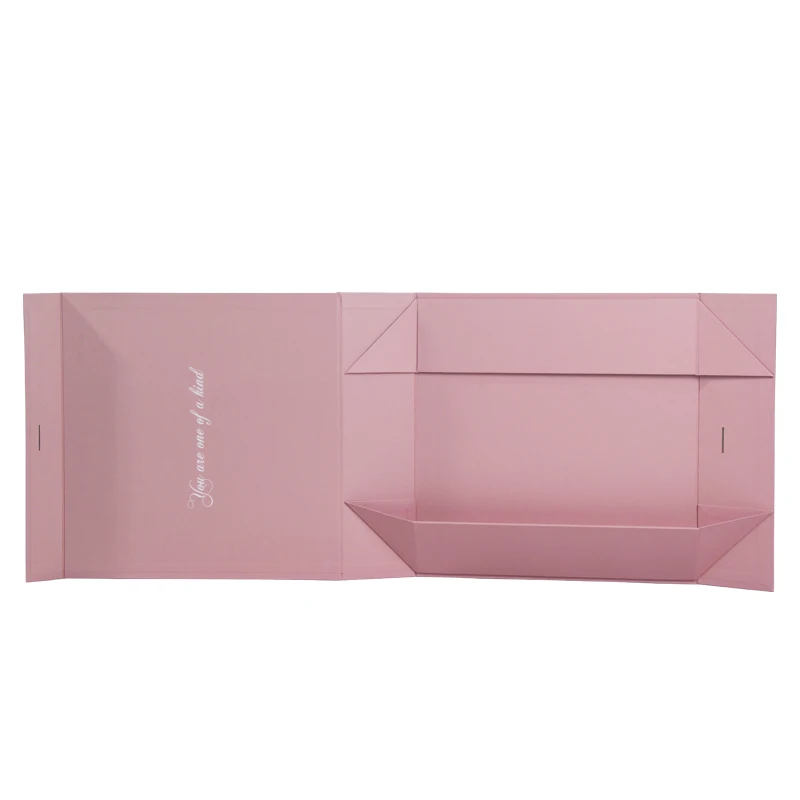 Custom Luxury Valentines Day Gift Clothing Tissue Paper Magnetic Folding Packaging Box