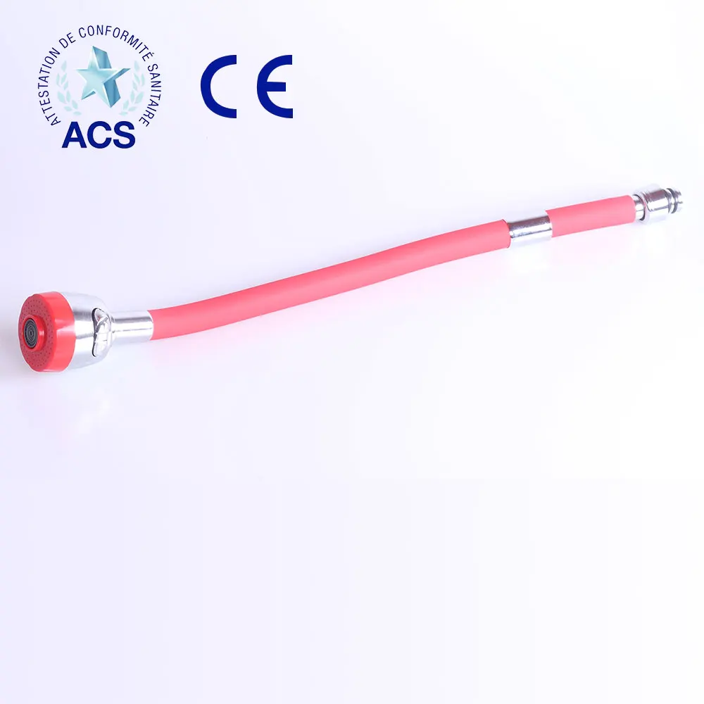 
Colorful universal flexible stainless steel kitchen hose hose that connects to kitchen faucet 