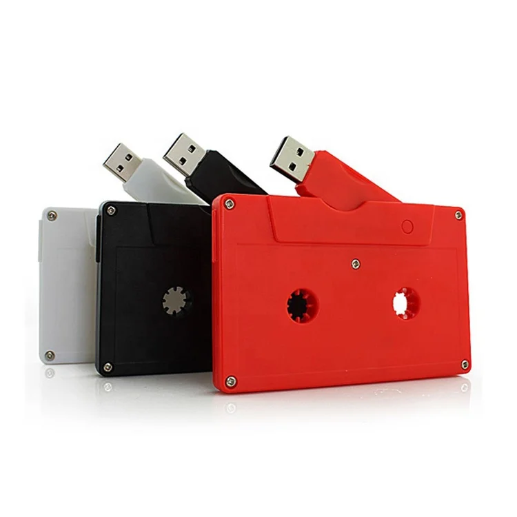 flash drive usb cassette with Custom logo