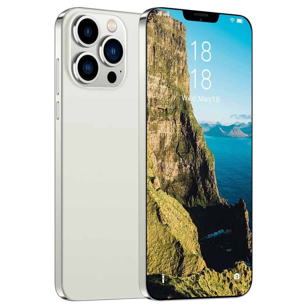 Factory Direct Sale Phone I 13 Pro Max 6.7 Inch Android Smartphones 16gb+512gb 10-core 5g Let Cellphones 4 Camera Cell Phone