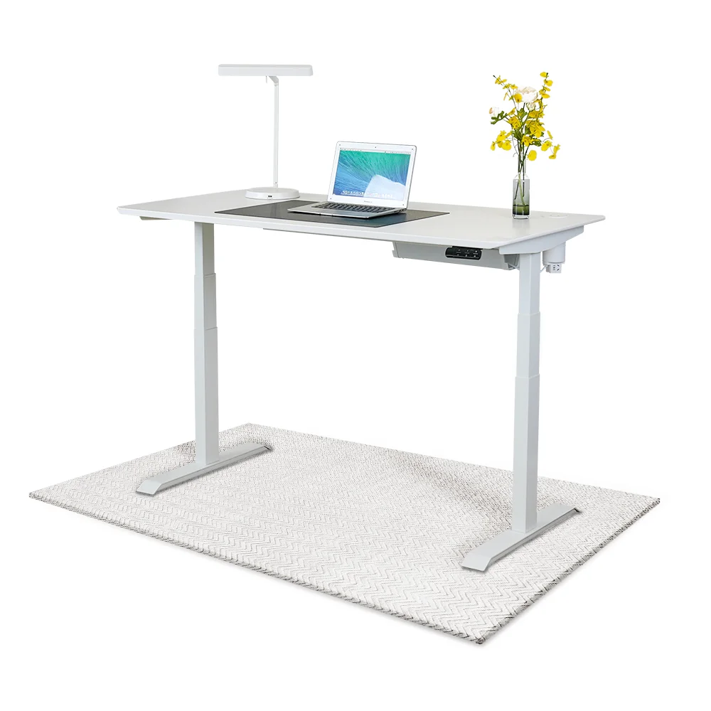 JIECANG Factory Supplies Office Metal Desk Base Electric Dual Motor Lift Sit Stand up Desk Frame