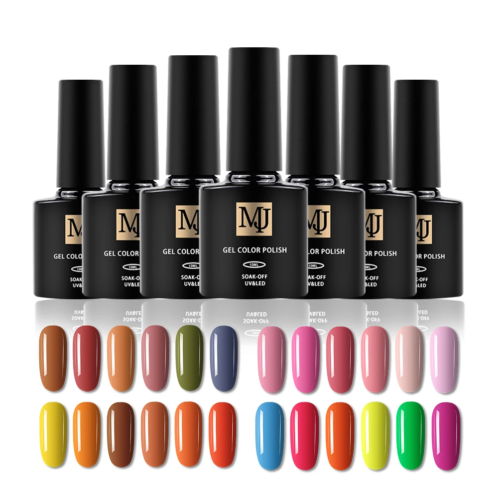 
10ML Nail Polish Gel with Nature Resin 120 colors and Lasting Quick-Drying Brand UV&LED Gel 