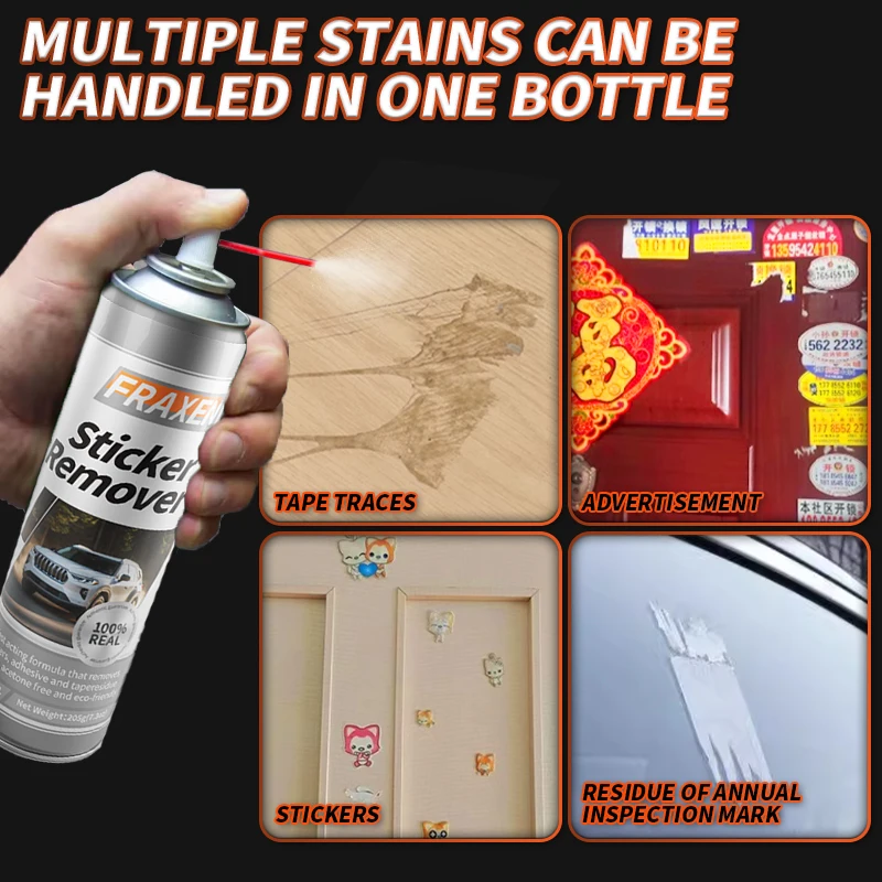 Eco-friendly household cleaning spray Effectively removes sticker glue Sticky Stain Remover