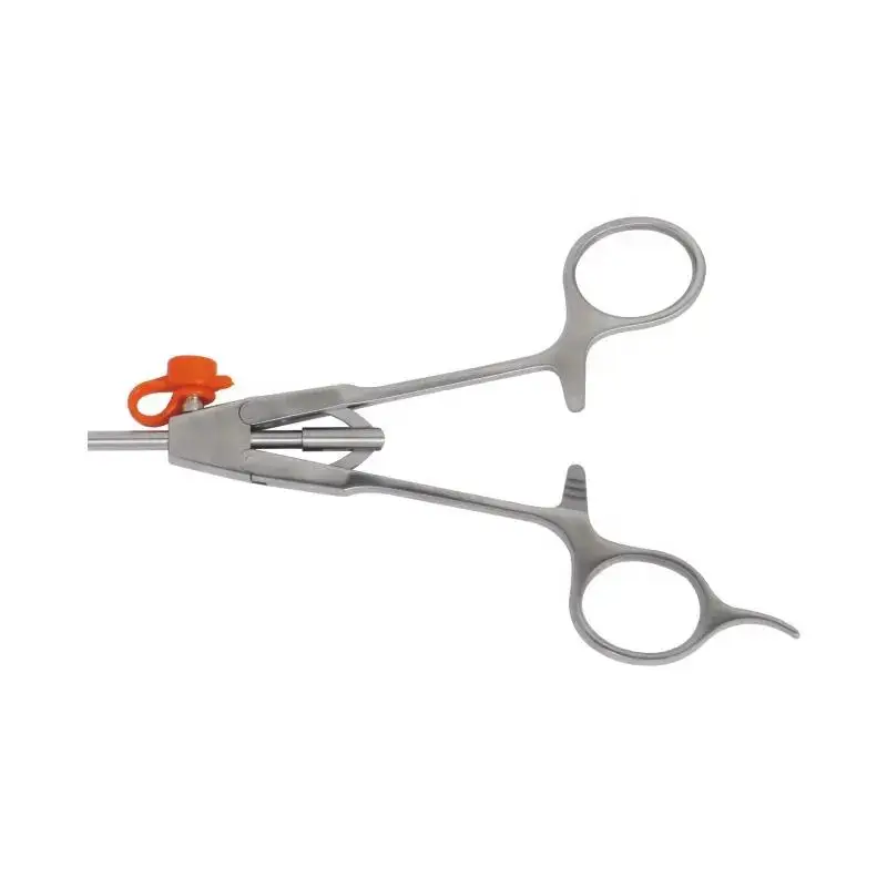 Laparoscopic Needle Holder Surgical Instruments Gun/V Type Of Handle Needle Holder Laparoscopic Reusable Needle Holder Forceps