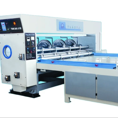 Factory price corrugated box automatic rotary slotter machine