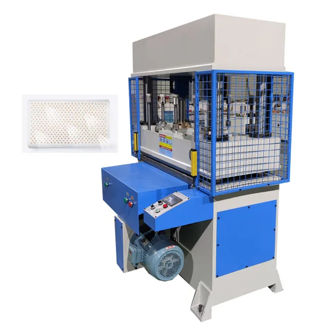 AV804  Nice Quality Portable Manual automatic memory foam hole punching machine