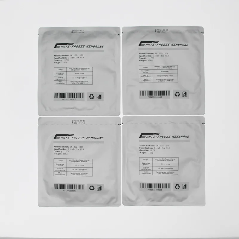 2022 High quality cryo cool pad anti freeze antifreeze membrane  beauty salon