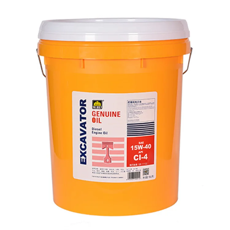 Полностью синтетическая специальная чистое масло для экскаватора питания моторное масло CI-4 10W-30 15W-40 20W-50