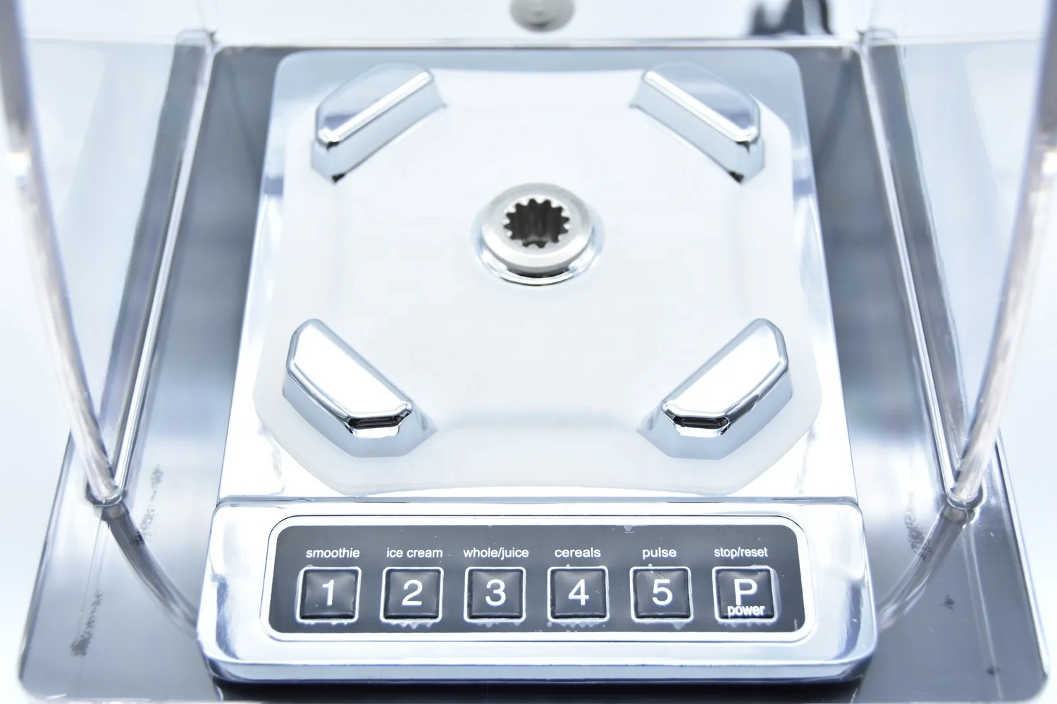 2L Commercial kitchen appliances Smoothie Blender with Sound Cover Professional Low Noise 1800W Electric juicer blender