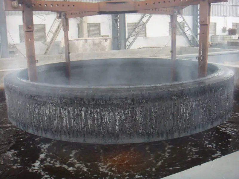 Rotary Kiln SAE 4140 Custom Large Seamless Rolled Carbon Steel Forging Ring