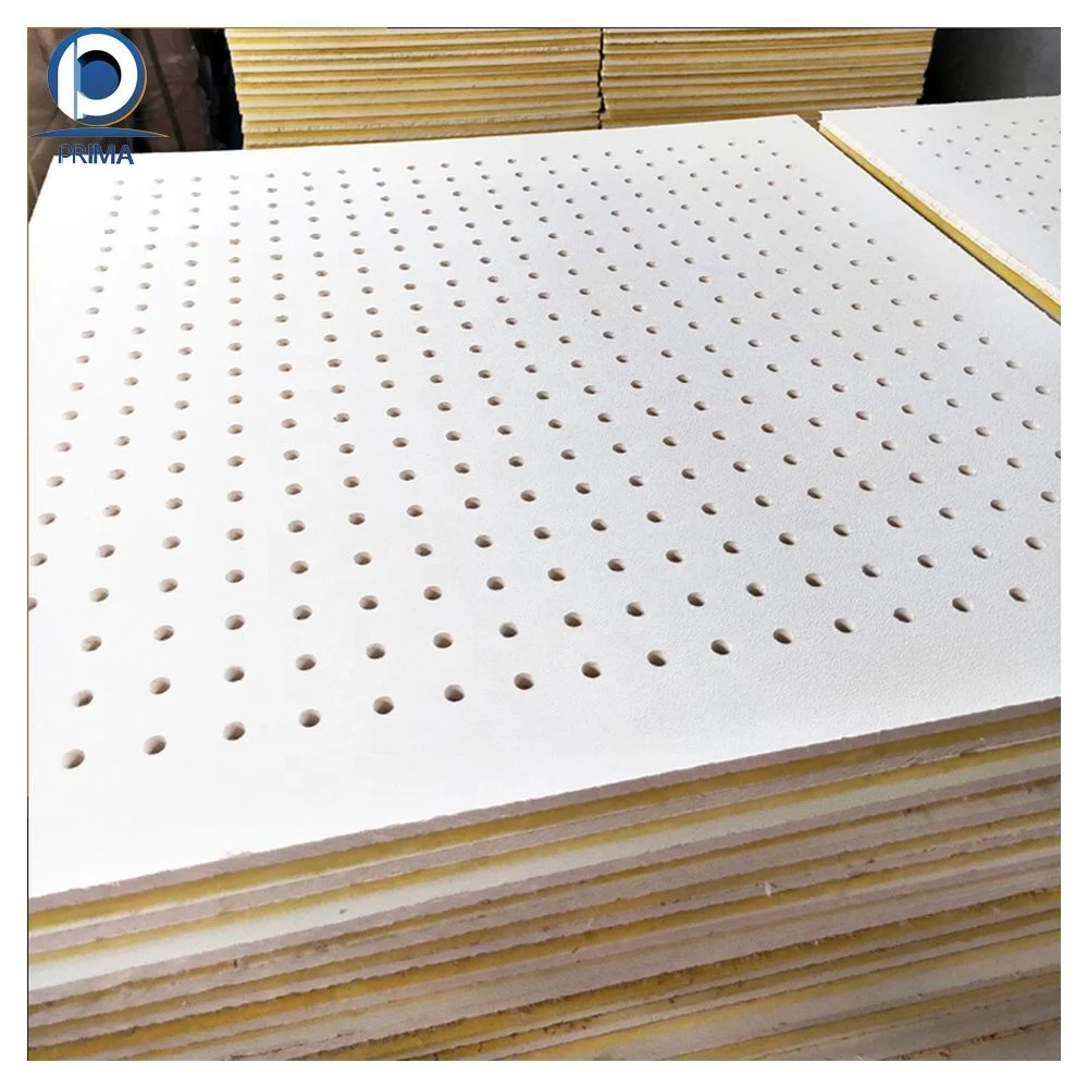12 mm   Fire Resistant Fiber Plaster Glass Fiber Reinforced Gypsum  Board