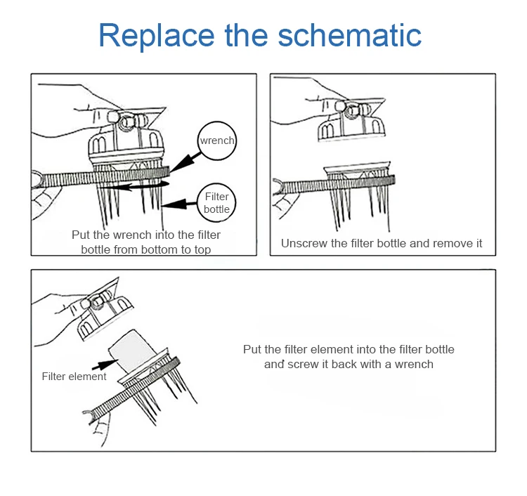 China Manufacturer Transparent High Flow 10 Inch Ro Activated Carbon Cartridge Pre Water Filter Housing