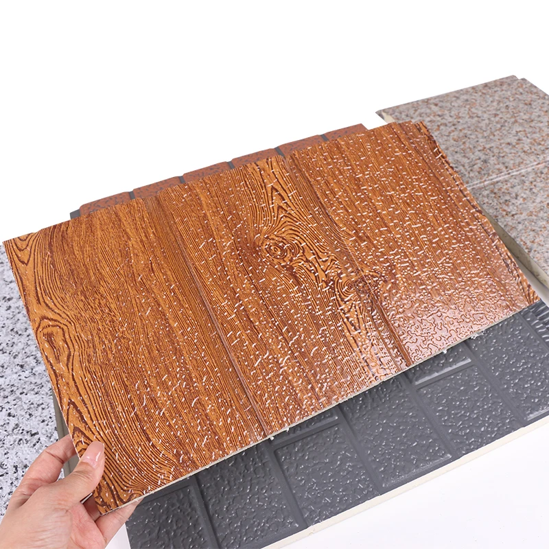 Polyurethane Sandwich Panels for Construction Insulation Metal Siding Exterior Wall Board