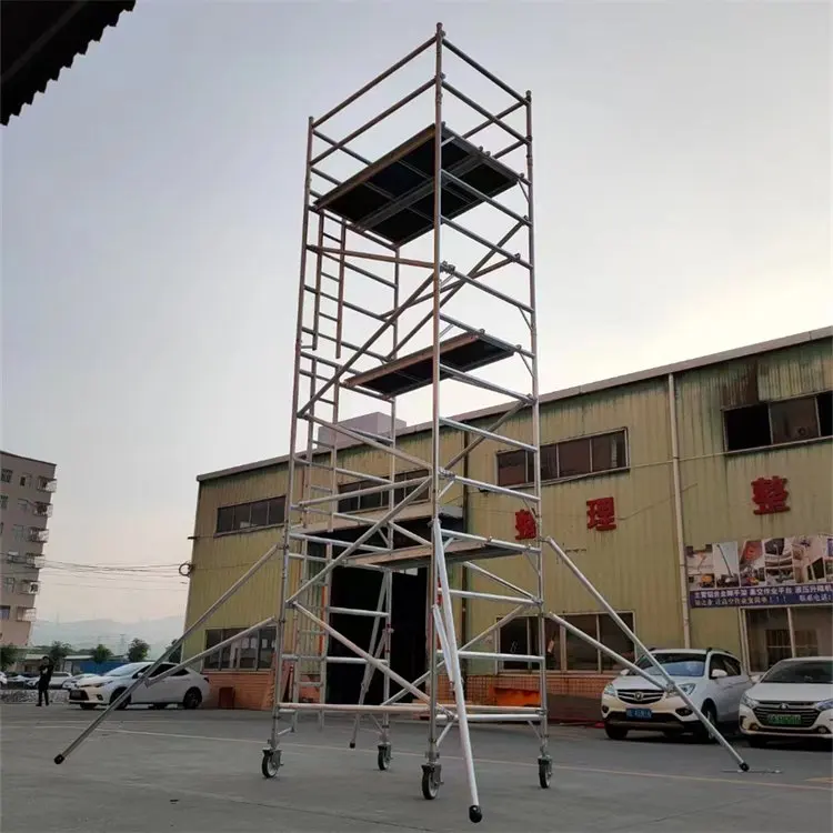 Многофункциональная алюминиевая башня SONGMAO CE 2/6 м 10 м 12 м, регулируемая для строительства