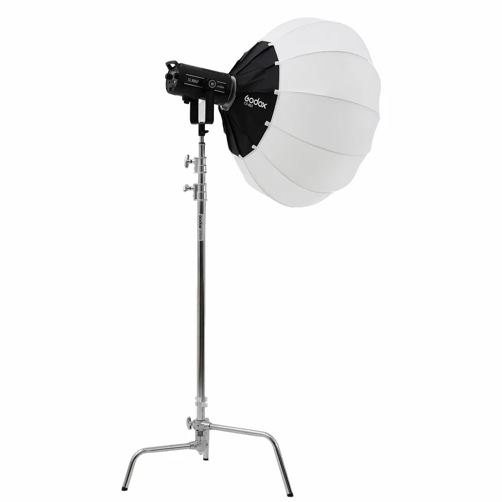 Go-ox Cs-50d 50cm Round Shape Softbox Light Lantern Quick-install Portable  For Bowens Mount Studio Flash