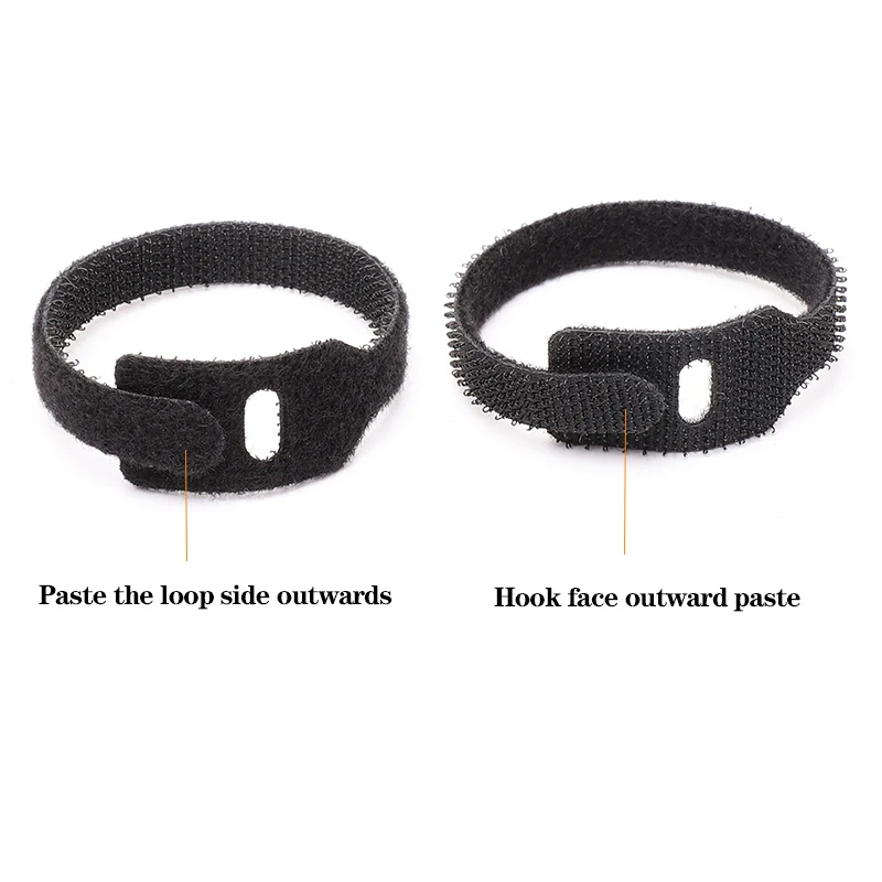 Cable ties-Reusable Cable Straps Ties with Self Gripping Hook for Thin Cable Storage Wrapping