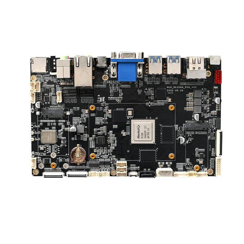 High End  Mainboard New Designed RK3588 ARM Embedded Board for AI Robot Service AI Digital News Medical Robot