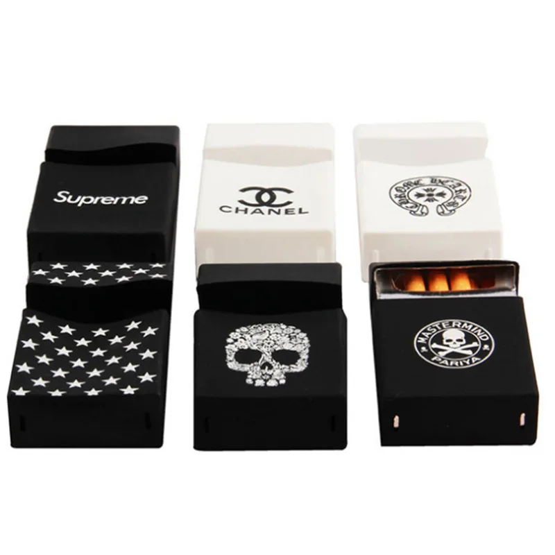 Factory Outlet Silicone Cigarette Case Cover New Design  Soft Protection Silicone Cigarette Case Cigarette Case cover
