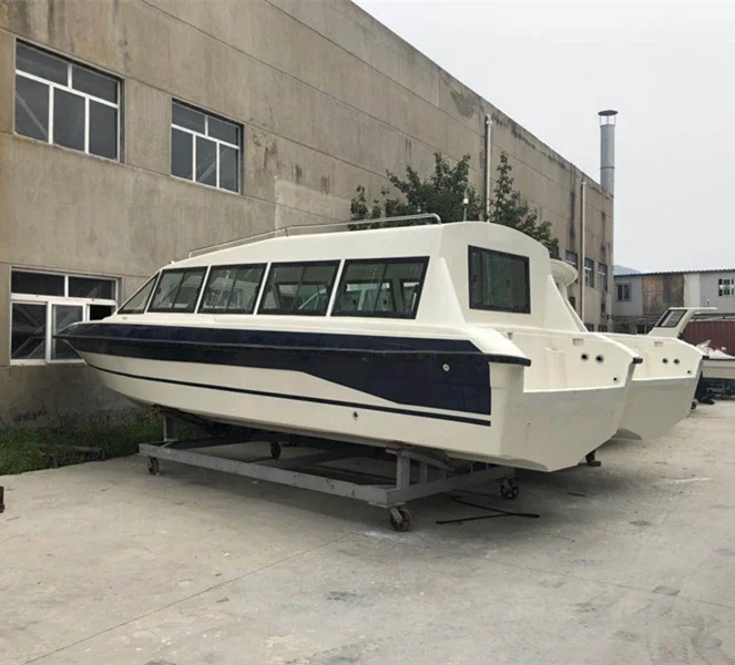 Grandsea 24seats Fiberglass Speed Touring Boat With Outboard  for Sale