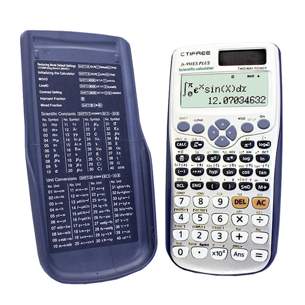 Education School Student Calculators Fx-991ES PLUS Factory Price Scientific Calculator for Calculus Accounting Trigonomet