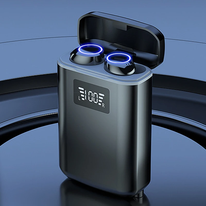 Power Bank Gaming TWS BT5.1 True Wireless Headphones Headset Noise Reduction Wireless Earphone with power bank