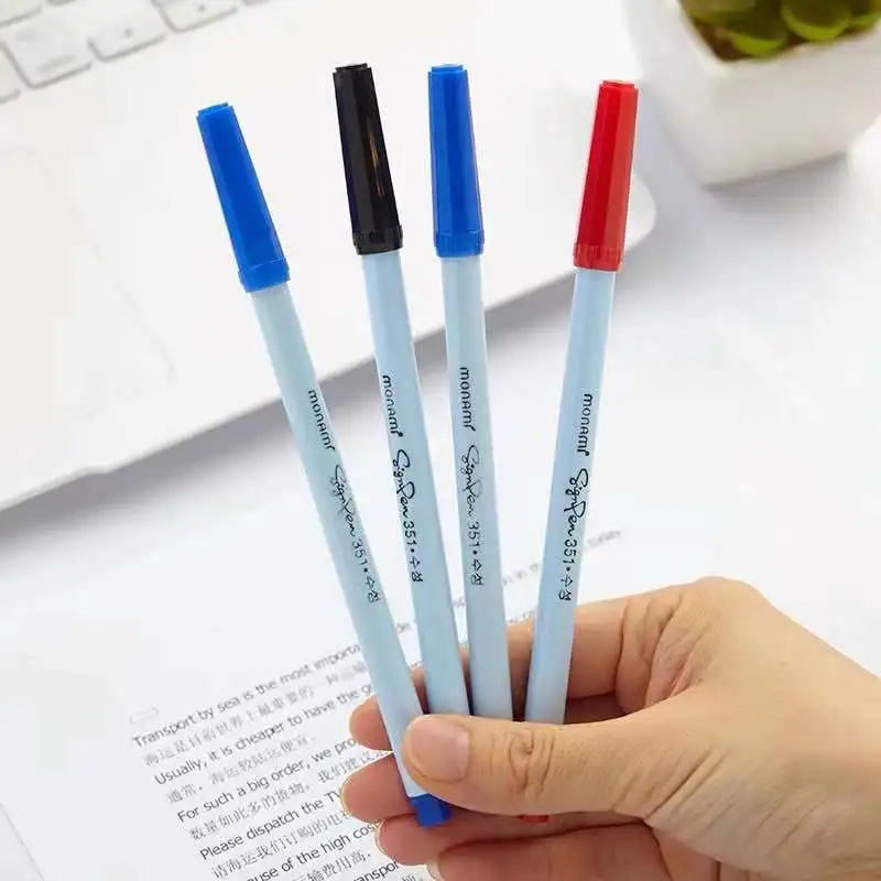 monami marker pens 12colors water-based water color paint set hand-painted cartoon water color pen