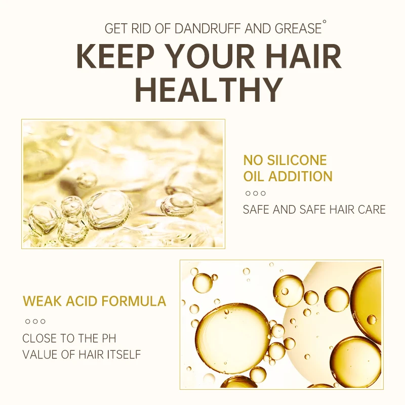 
HeBiQuan Sample free nourishing damaged dry hair smooth & silkily Hair Shampoo 