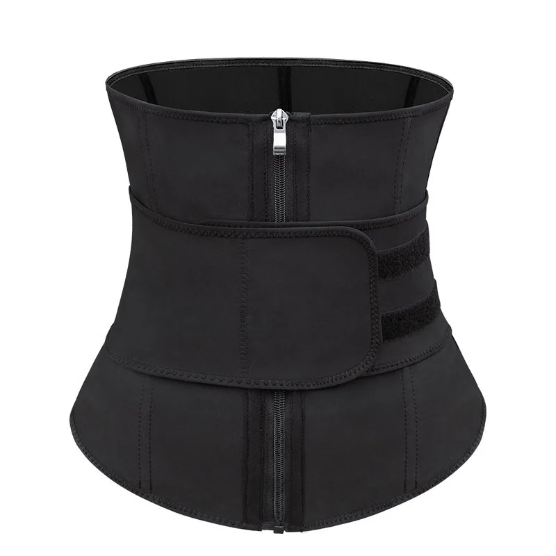 Waist Trimmer Sweat Belt Adjustable Weight Loss Workout Latex Support Waist Trainer for Women Slimming