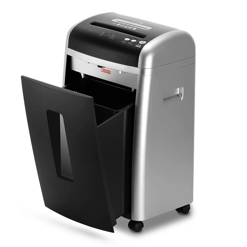SUNWOOD Paper Shredder machine 2X8 mm 8 Sheets Micro-cut Home Office shredder Paper Credit Cards Ultra quiet SD9355