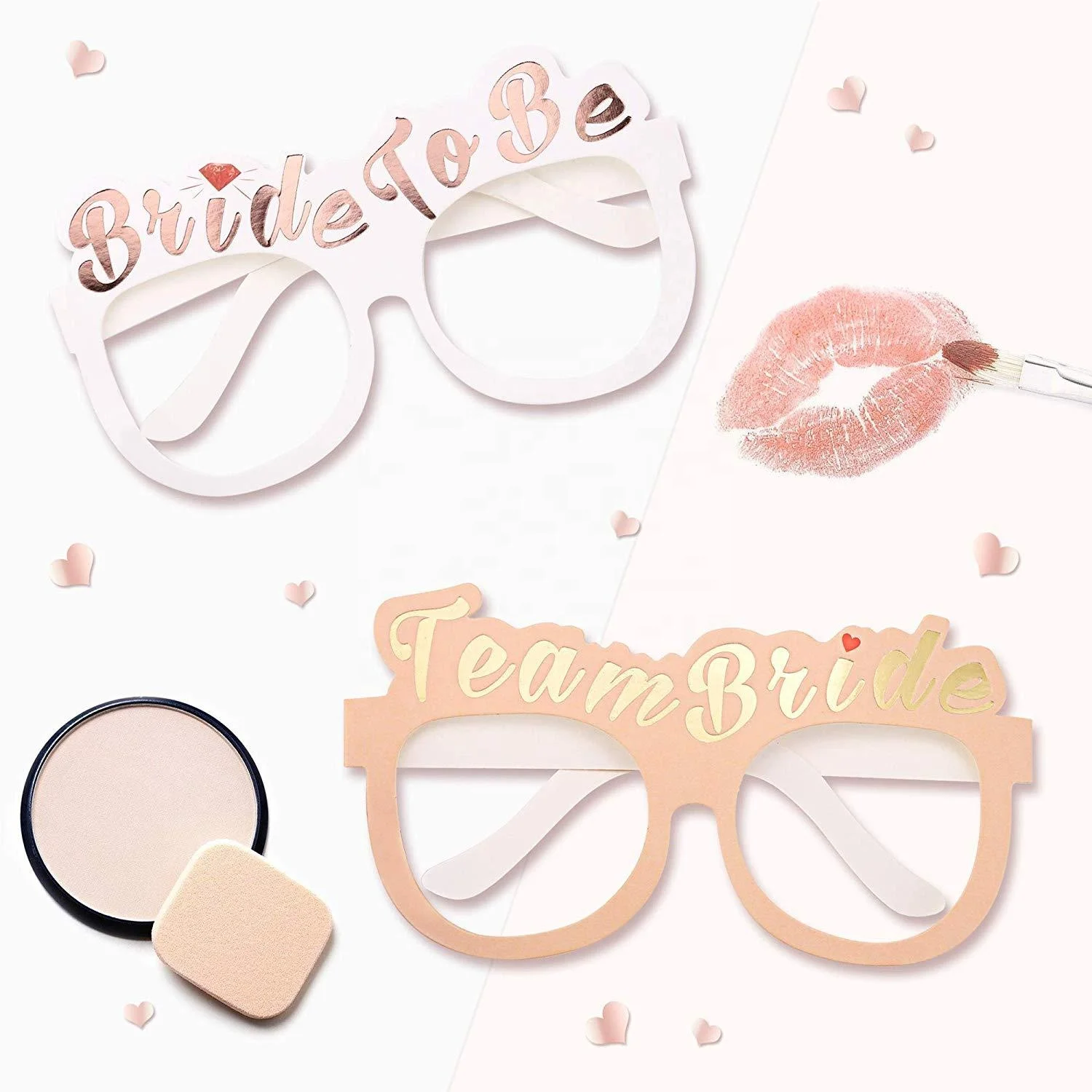 Bridal Shower Favors Bachelorette Party Supplies 9 Team Bride Glasses 1 Bride to Be Glasses Weddings Sunglasses