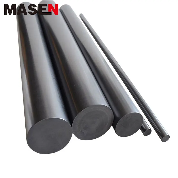 High Strength Graphite Rod Isostatic Graphite Rod Carbon Rods for Aluminum