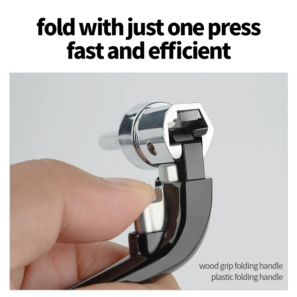 LINNHUE Lightweight Spinning Reel Spare Parts Wooden/Plastic/EVA Grip Fishing Reels Handle Cheap Price Foldable Fishing Tool