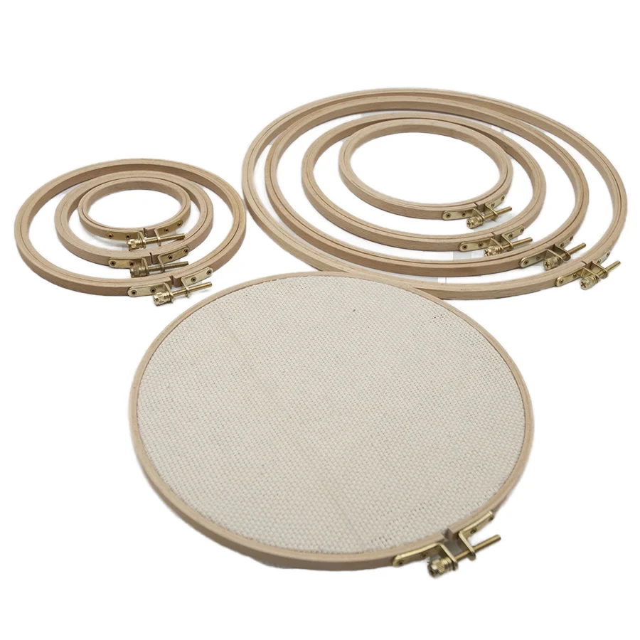 All Sizes Wooden Frame Embroidery Hoop for Needlework
