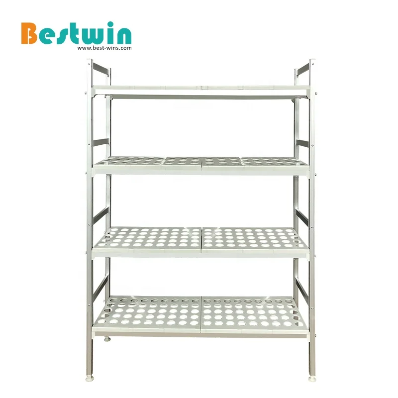 
Aluminium Warehouse Storage Rack Light Duty Cold Room Shelving 