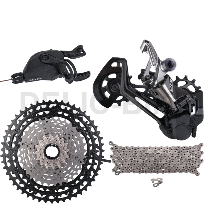 SHIMANO XTR M9100 12-скоростная группа RD-M9100 заднего переключателя переключения передач SL-M9100 CS-M9101 кассеты 10-51T CN-M9100 оригинал