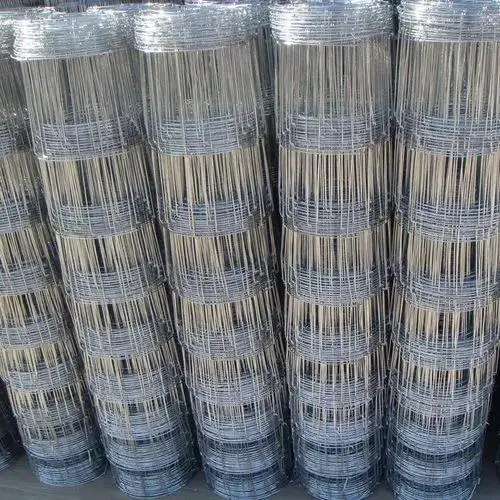 Factory Price High Quality 8ft Height 3 Mm Diameter Galvanized Hinge Knot High Tensile Wire Strainer Fence Used For Cattle