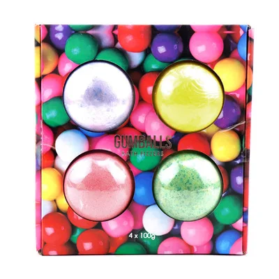 Bath Bombs Gift Set Fizzies Shea & Coconut Butter Dry Skin Moisturize  Perfect for Bubble & Spa Bath 4 pack