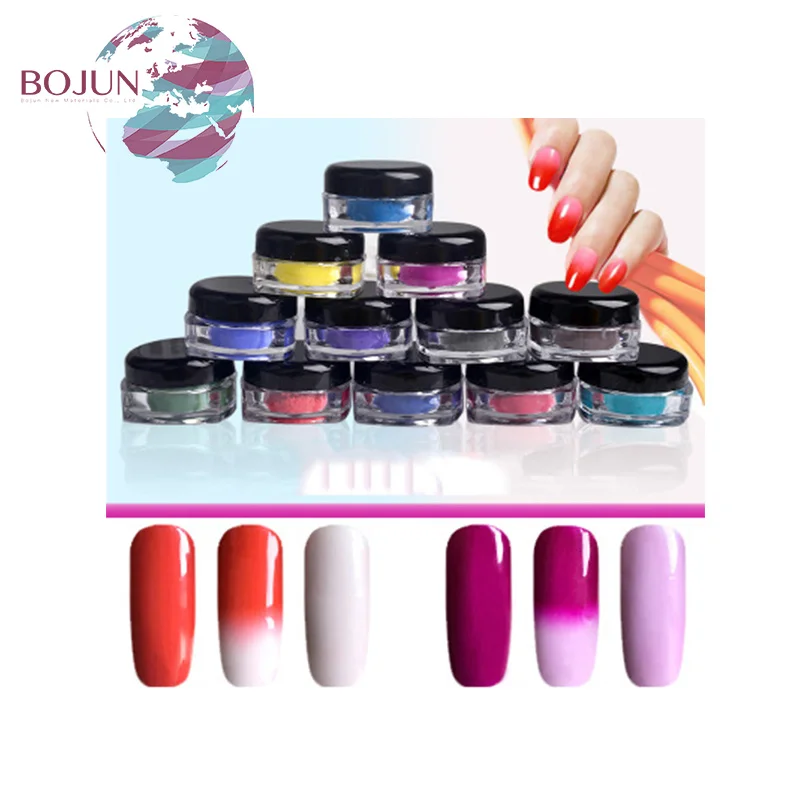 BOJUN Thermochromic Pigment for nail art gel polish