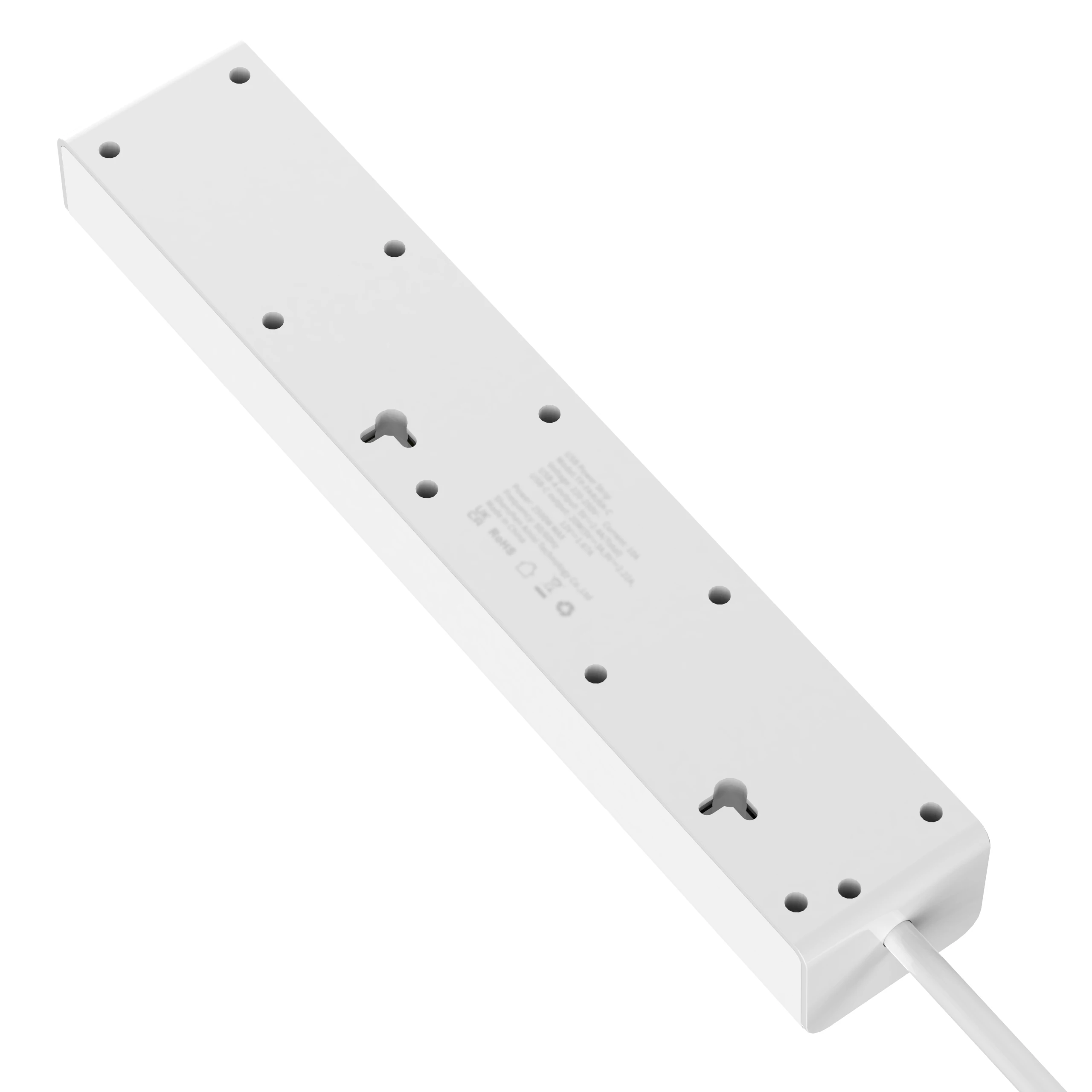 Home Office Electrical Supply Europe Extension Board Power Socket  4 Outlets With Type-C PD30W Fast Charging 16A 4000W MAX