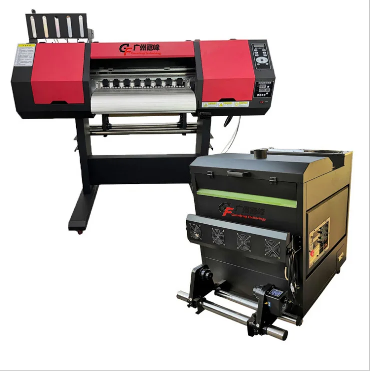 
hot sale digital dtf printer PET film heat transfer printer Tshirt printing machine powder shaking machine for dtf 60cm 
